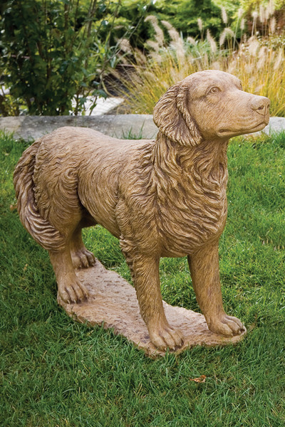 Golden Labrador Retriever Life-size Statue Life life Statuary Grand